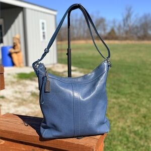 Authentic Blue Slim Duffle